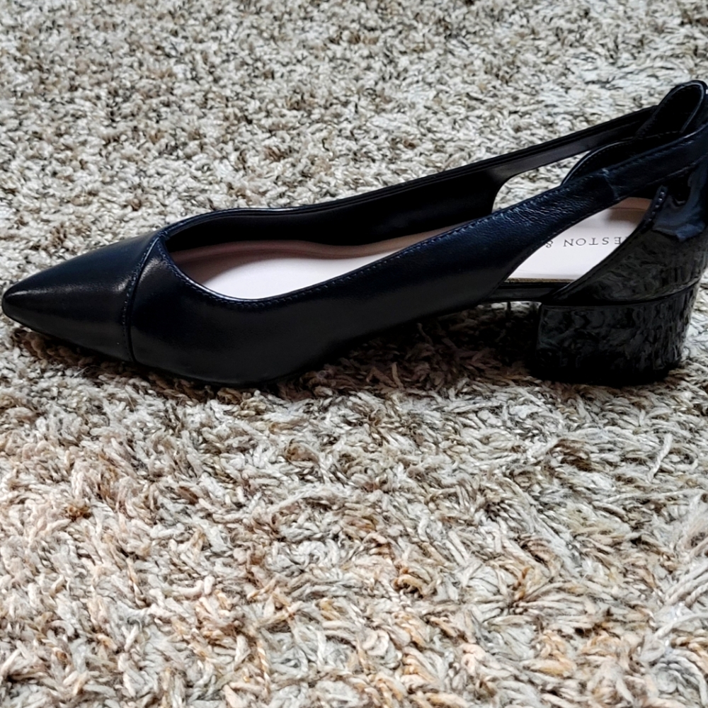 Preston & York black heels
